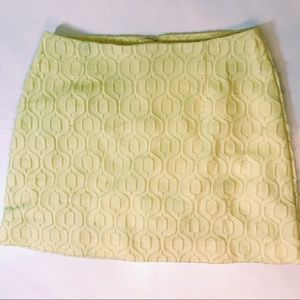 yellow lily pulizter skirt